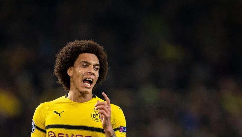 Dortmunds Axel Witsel will noch nicht an den Titel denken.