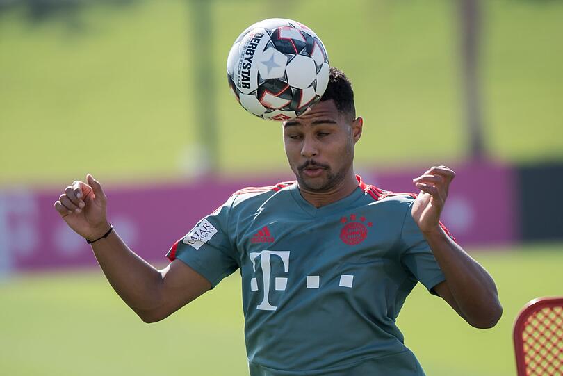 Serge Gnabry in Doha
