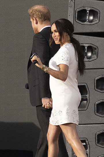 Erstmals nach Lilis Geburt zeigte sich Herzogin Meghan wieder in der Öffentlichkeit