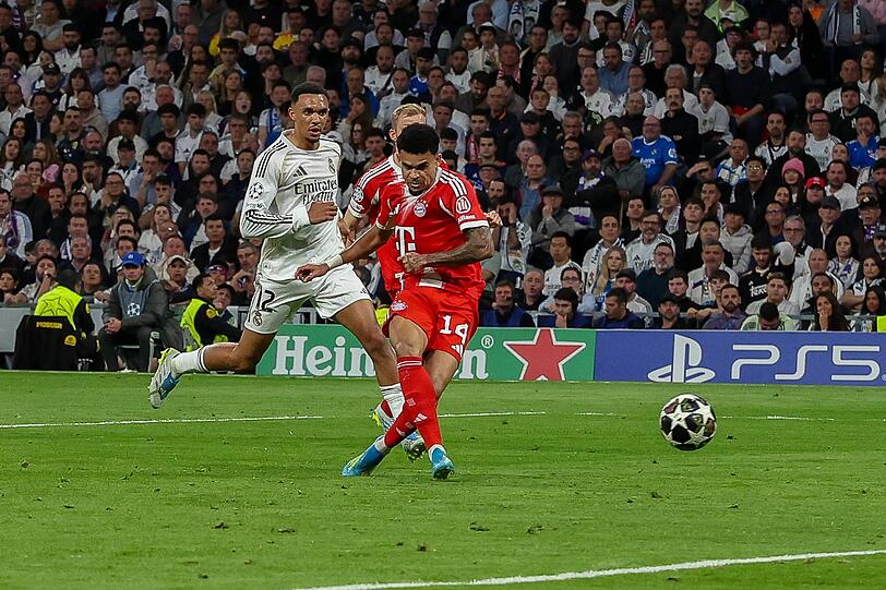 Luis Diaz erzielt das 0:1.