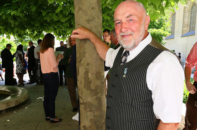 Wolfgang Sperl brachte einen Reisebus zum Stillstand, nachdem der Fahrer einen Schlaganfall erlitten hatte.