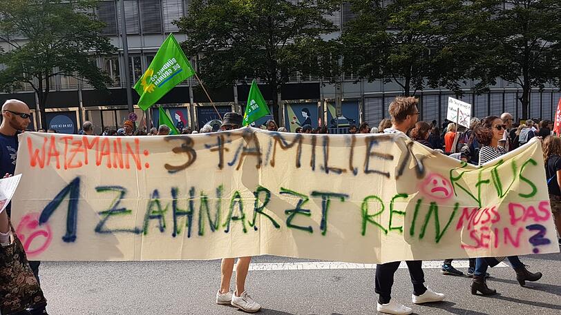 Protest gegen Wohnwahnsinn in München: Ausspekuliert-Demo in München: Protest gegen Wohnwahnsinn im Live-Blog - München - Abendzeitung München