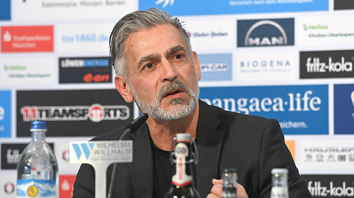 Trainer des TSV 1860: Maurizio Jacobacci.