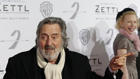 Helmut Dietl 2012 auf der Premiere seines letzten Filmes "Zettl"