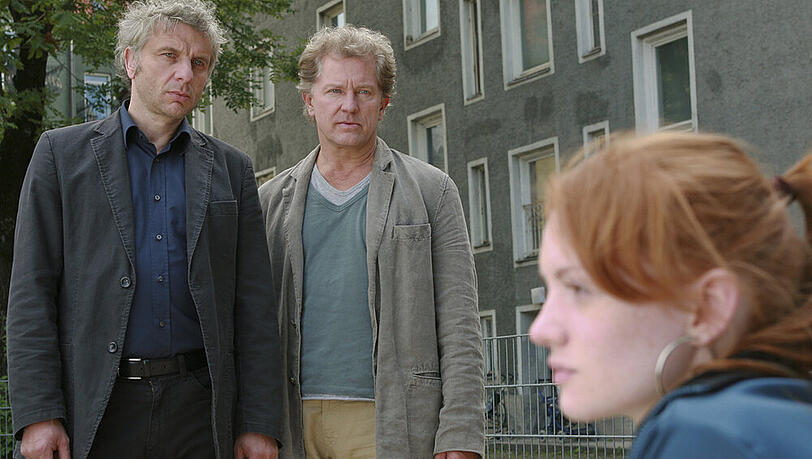 Die Kommissare Franz Leitmayr (l.) und Ivo Batic sorgen sich um Anne Die Kommissare Franz Leitmayr (l.) und Ivo Batic sorgen sich um Anne