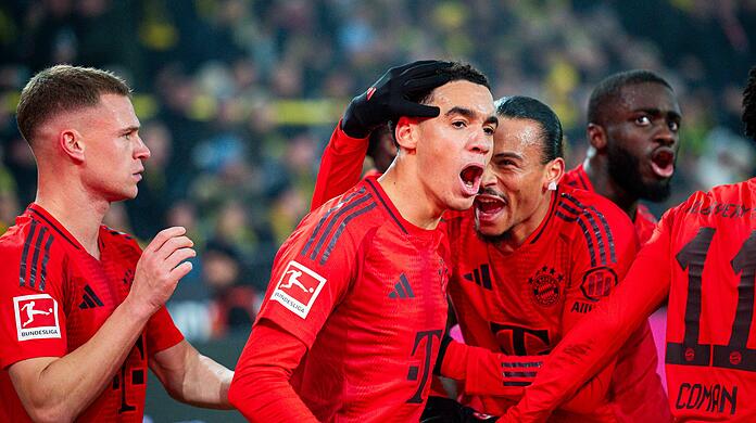 Der FC Bayern trennt sich von Borussia Dortmund mit 1:1.
