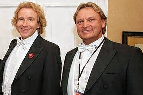 Trafen sich an der Wurstbude: Thomas Gottschalk (li.) und Peter Althof.