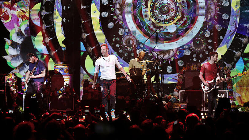 Beliebte Live-Band: Coldplay