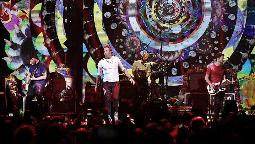 Beliebte Live-Band: Coldplay Beliebte Live-Band: Coldplay