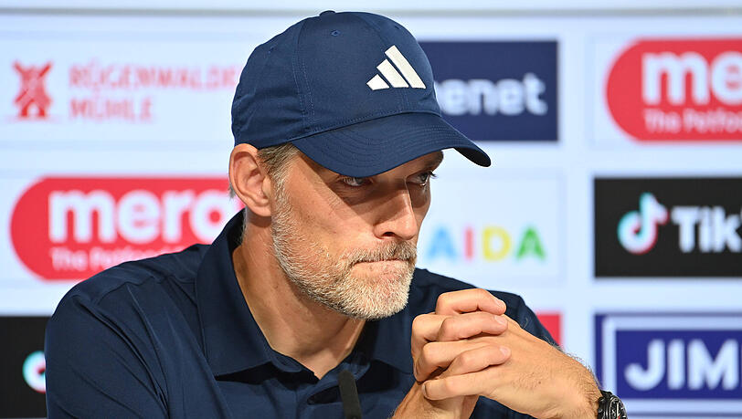Enttäuscht und frustriert: Thomas Tuchel auf der Pressekonferenz nach der Niederlage im Supercup.