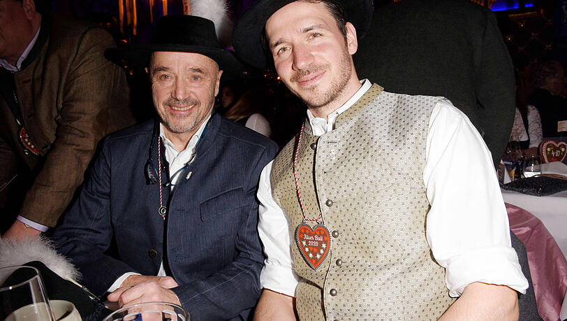 Christian Neureuther an der Seite seines Sohnes Felix Neureuther im Februar 2020. Der 42-J&auml;hrige schenkte seinem Vater (bislang) vier Enkelkinder.
