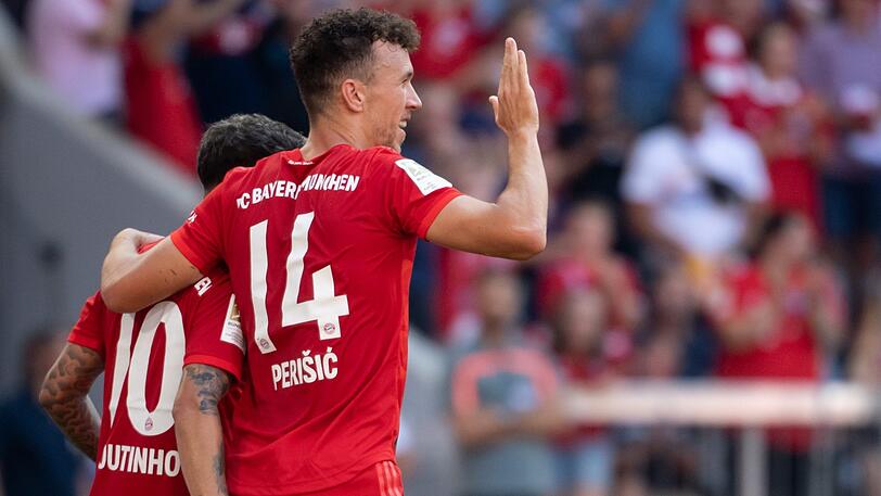 Ivan Perisic erzielte sein erstes Tor im Bayern-Trikot.