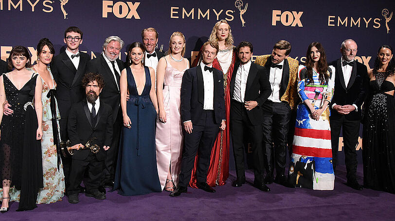Ein letzter großer Auftritt: Der "Game of Thrones"-Cast bei den Emmys im September 2019 in Los Angeles.