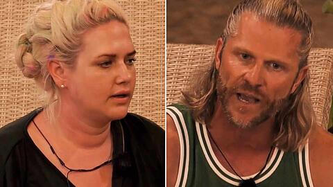 Sarah Knappik legt sich bei "Kampf der Realitystars" 2023 mit Paul Janke an.