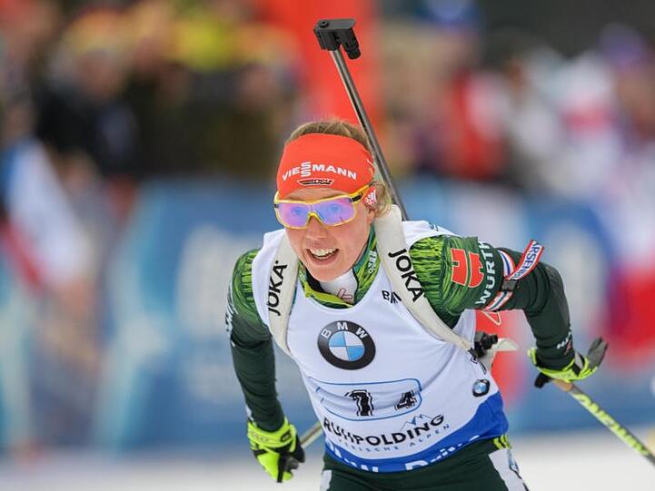 Ist noch nicht wieder bei voller Leistungsstärke: Laura Dahlmeier.