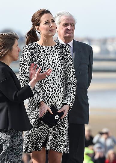 Herzogin Kate bei ihrem Besuch der Turner Contemporary Galerie in Margate in der Grafschaft Kent