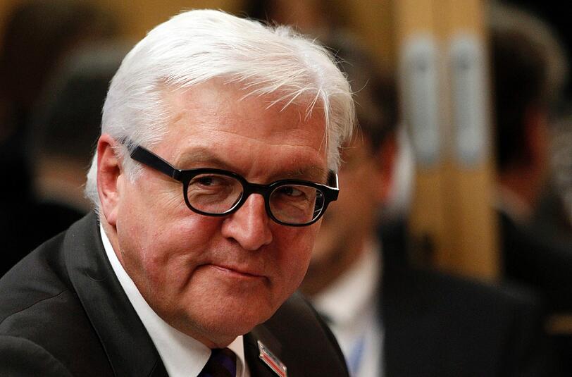 Die SPD sieht in ihm den perfekten Kandidaten: Außenminister Frank-Walter Steinmeier.