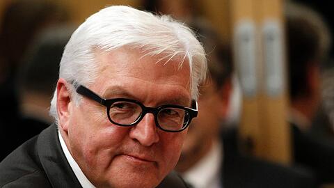 Die SPD sieht in ihm den perfekten Kandidaten: Außenminister Frank-Walter Steinmeier.