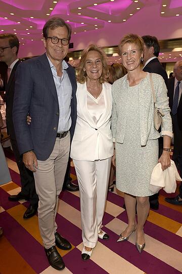 Susanne und Jan Klatten mit Susanne Porsche