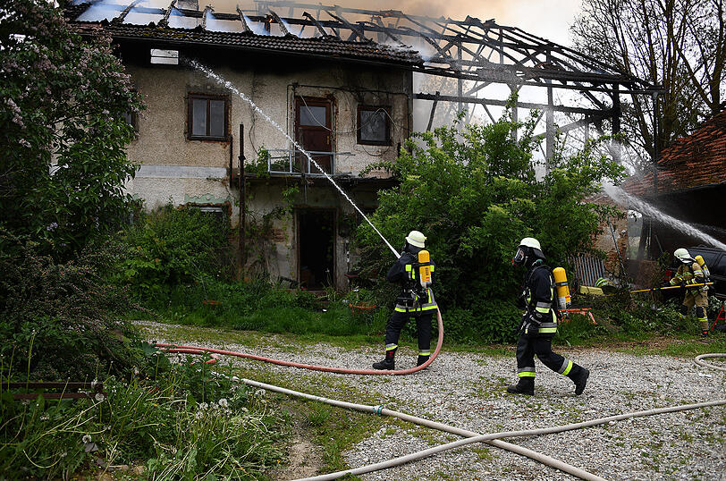 Ein 14-jähriger Junge hat am Freitag ein altes Wohnhaus in Brand gesetzt.