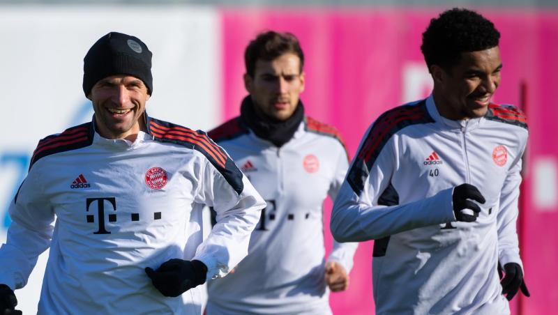 Können in der Champions League den sechsten Sieg im sechsten Gruppenspiel holen: Abschlusstraining beim FC Bayern.