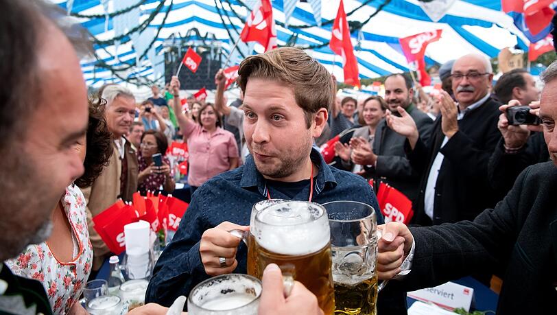 Kevin Kühnert (SPD) wird zum zweiten Mal zum Gillamoos kommen. Kevin Kühnert (SPD) wird zum zweiten Mal zum Gillamoos kommen.