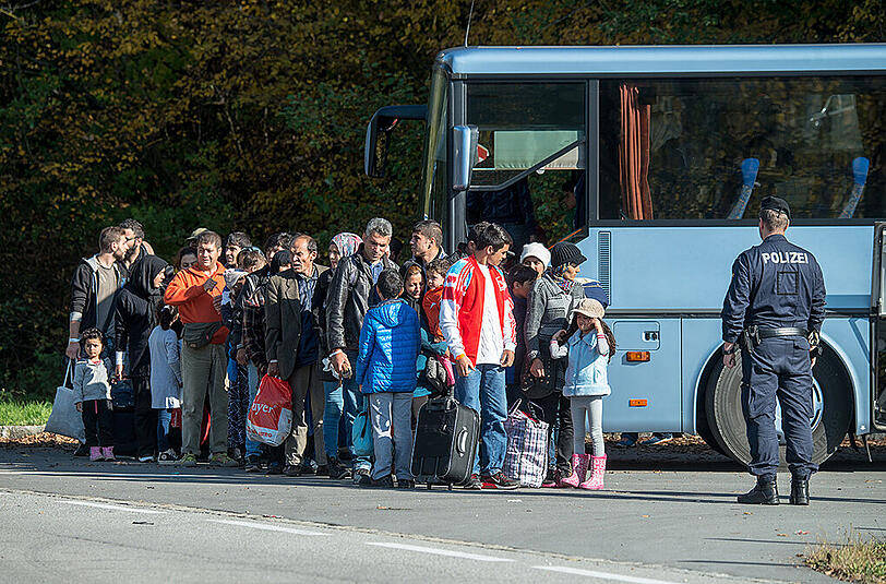 Die Flüchtlingssituation an der deutsch-österreichischen Grenze ist dramatisch.