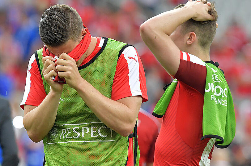 Zum Heulen: Österreich verpasst die KO-Runde bei der EM.