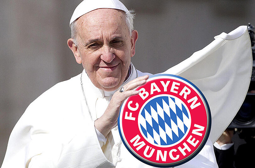 Der FC Bayern trifft Papst Franziskus