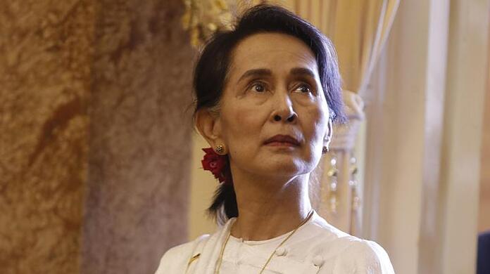 Unter Hausarrest - und Berichten zufolge bald vor Gericht: Aung San Suu Kyi.