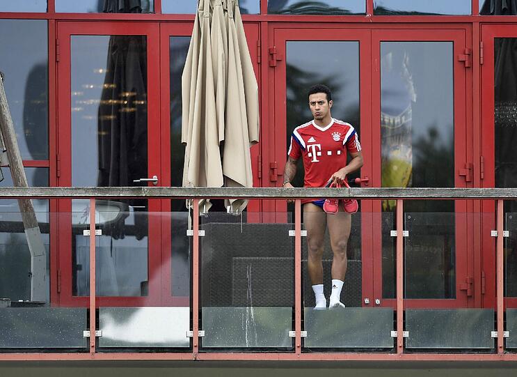 Bilder vom Bayern-Training!