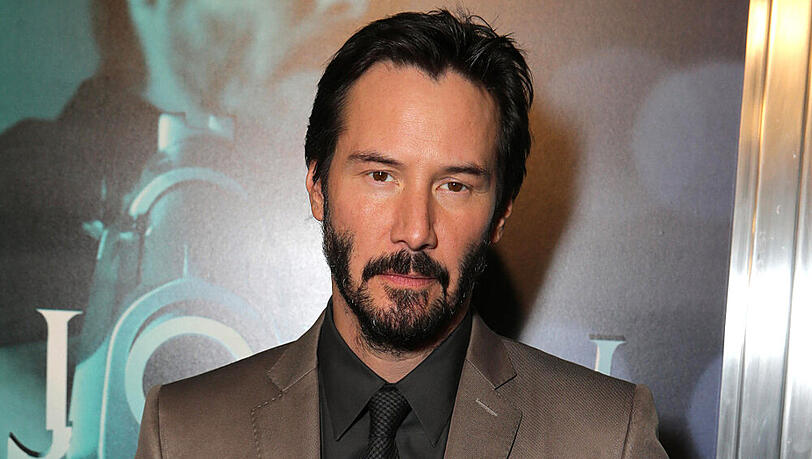 Keanu Reeves stand 20 Minuten im Regen Keanu Reeves stand 20 Minuten im Regen