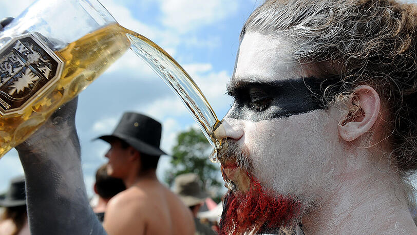 Auch dieser Besucher wird in Zukunft in den Genuss der Bier-Pipeline kommen. Auch dieser Besucher wird in Zukunft in den Genuss der Bier-Pipeline kommen.