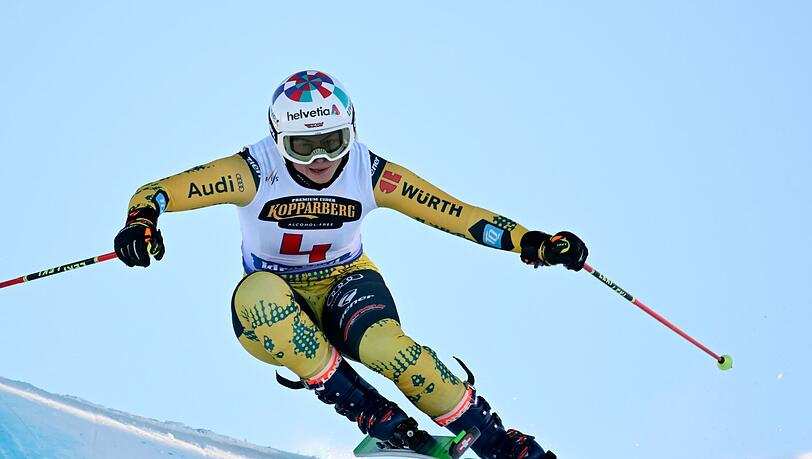 Daniela Maier aus Deutschland in Aktion.