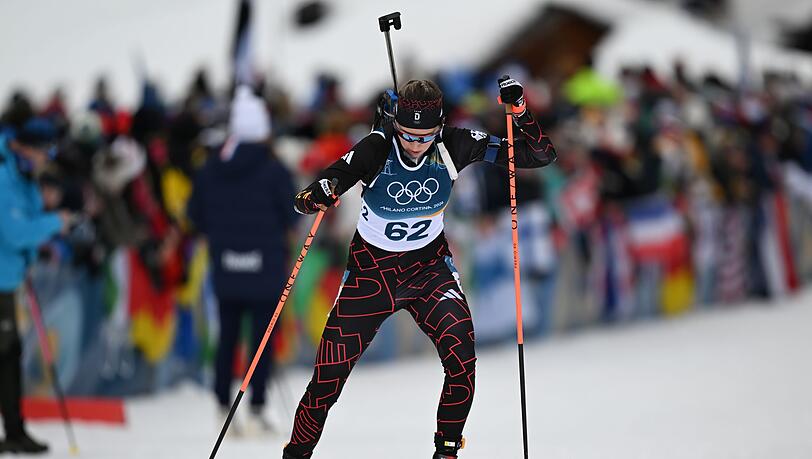 In der Loipe hat Franziska Preu&szlig; derzeit weniger Probleme.