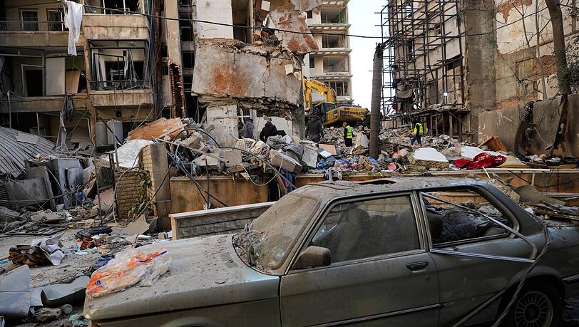 Israelische Luftangriffe hatten auch das Zentrum von Beirut zum Ziel. (Archivbild)