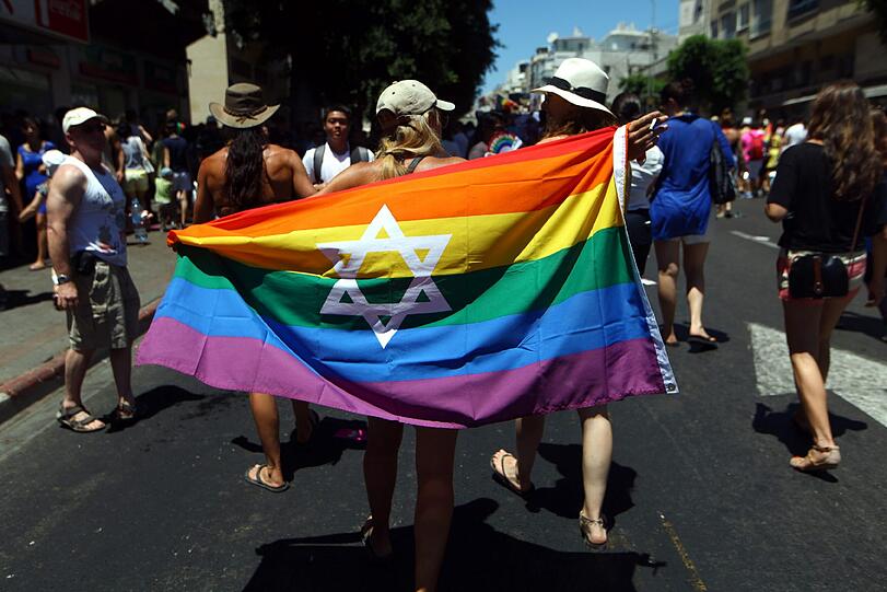Kampf um Anerkennung: Jedes Jahr versammeln sich Aktivisten auf der Gay Pride Parade in Tel Aviv.