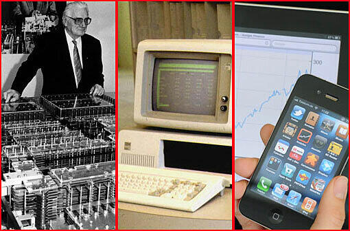 Genau vor 30 Jahren kam der erste PC auf den Markt. Gehen Sie mit der AZ auf Zeitreise durch die Geschichte des Computers.