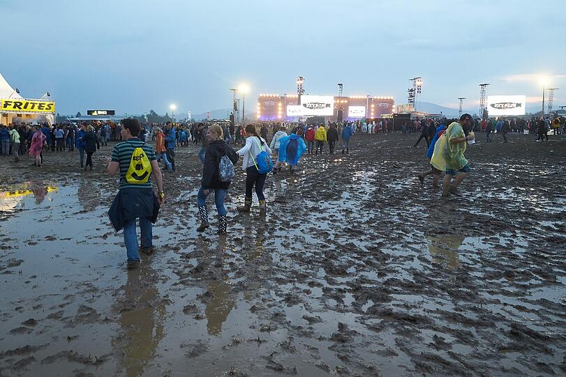 Die Bilder vom ersten Tag des Festivals Rock am Ring 2016 in Mendig.