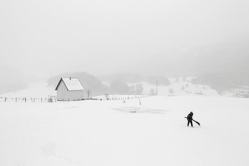 Platz 1 in der Kategorie "Landschaft" und gleichzeitig Fotograf des Jahres: Frederik Buyckx aus Belgien