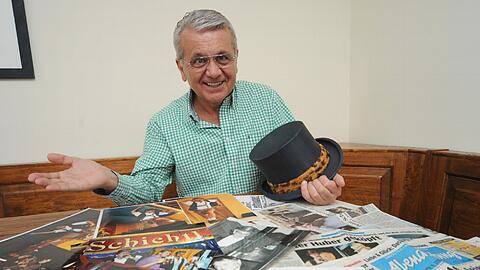 Manfred Schauer ist ein echtes Wiesn-Original, seit 27 Jahren ist er der Schichtl.