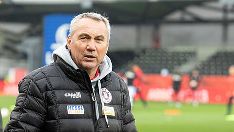 Ex-Löwe Peter Pacult ist Cheftrainer von Austria Klagenfurt.