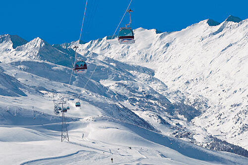 Herrliches Winterpanorama in Obergurgl-Hochgurgl
