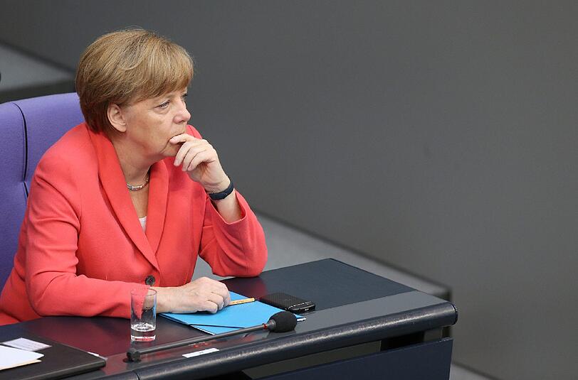 Kanzlerin Angela Merkel will Deutschlands Grenzen weiterhin offen halten. Das stößt bei vielen Unions-Abgeordneten auf Unverständnis.