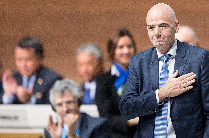 Große Herausforderung: Der neue FIFA-Präsident Gianni Infantino.
