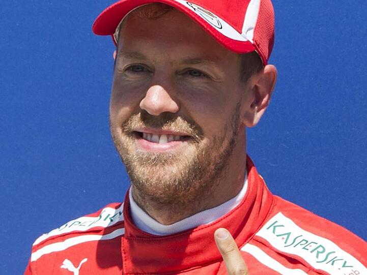 Wann ist der Vettel-Finger wieder zu sehen? Hinterherfahren passt nicht zu dem deutschen Formel-1-Piloten.