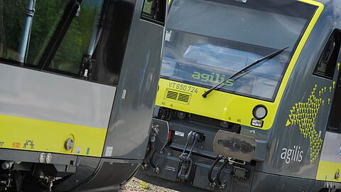 Technische St&ouml;rungen aufgrund der K&auml;lte schr&auml;nken den Zugverkehr von Agilis vor allem in Ober- und Mittelfranken ein. (Archivbild)