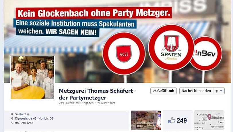 "Eine soziale Institution muss Spekulanten weichen! Wir sagen Nein!" - mit dieser Facebook-Kampagne soll der Laden von Metzger Thomas Schäfert gerettet werden. "Eine soziale Institution muss Spekulanten weichen! Wir sagen Nein!" - mit dieser Facebook-Kampagne soll der Laden von Metzger Thomas Schäfert gerettet werden.