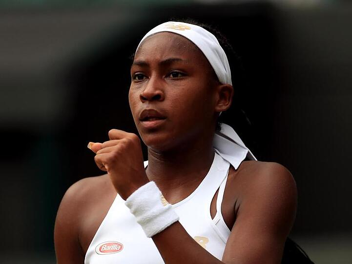 Cori Gauff unterliegt im Achtelfinale der Rumänin Simona Halep.