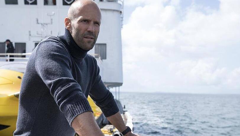 "Meg": Jonas Taylor (Jason Statham) jagt einen Ur-Hai.
